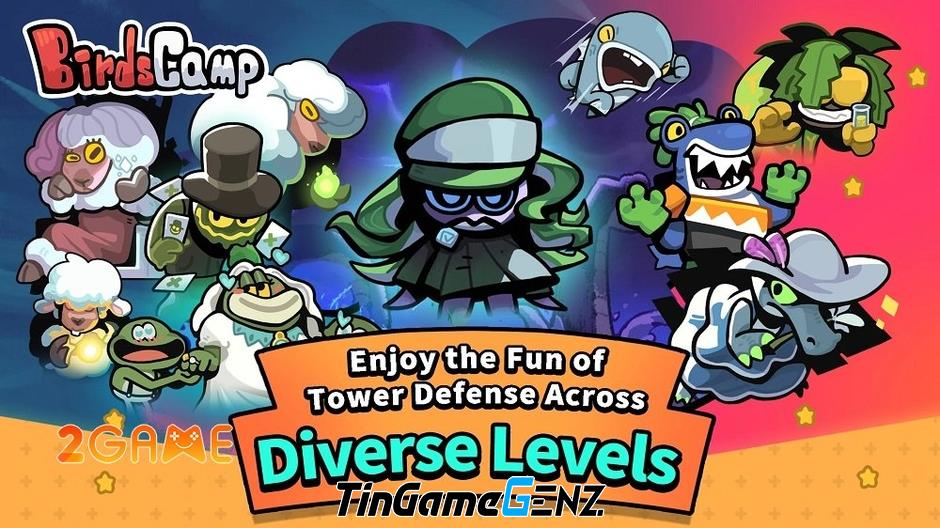 Khám Phá Birds Camp: Game Phòng Thủ Tháp Độc Đáo Kết Hợp Xây Dựng Bộ Bài Với Thiết Kế Dễ Thương Khám Phá Birds Camp: Game Phòng Thủ Tháp Độc Đáo Kết Hợp Xây Dựng Bộ Bài Với Thiết Kế Dễ Thương