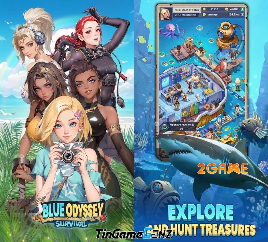 Khám Phá Blue Odyssey: Survival – Trải Nghiệm Game Sinh Tồn Hấp Dẫn Giữa Đại Dương Bao La Khám Phá Blue Odyssey: Survival – Trải Nghiệm Game Sinh Tồn Hấp Dẫn Giữa Đại Dương Bao La