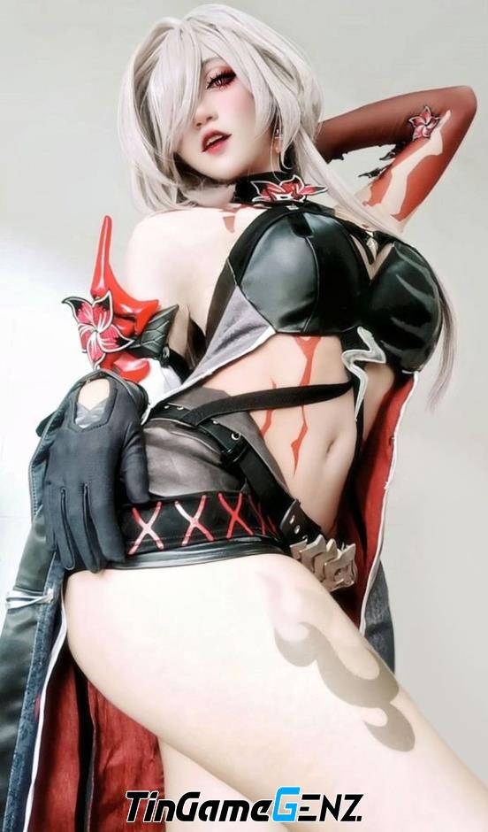 Khám Phá Bộ Ảnh Cosplay Nữ Chiến Binh Acheron - Huyền Thoại Băng Giá Trong Honkai: Star Rail