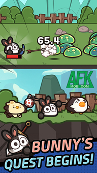 "Khám Phá Bunny Game: Hero Pals - Cùng Chú Thỏ Chiến Đấu Quái Vật"
