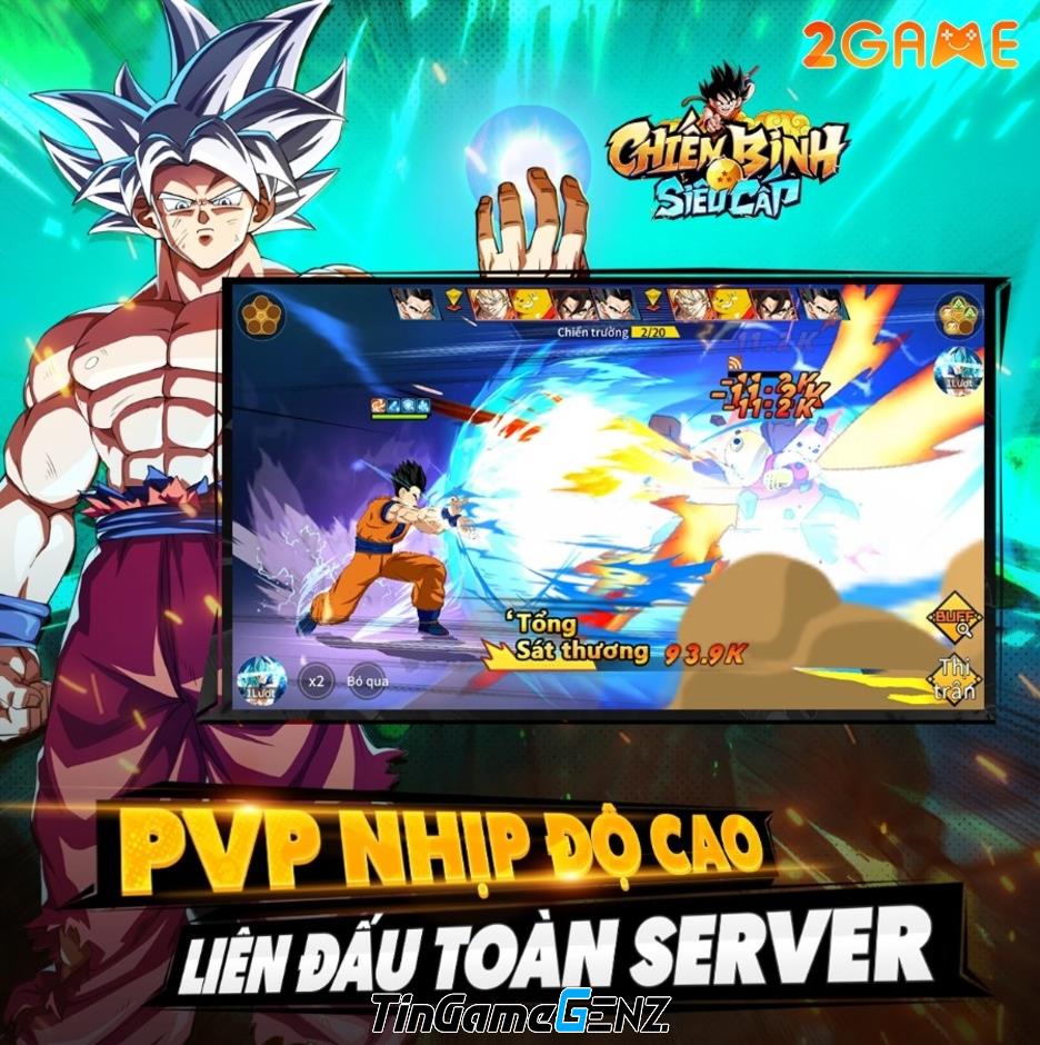 "Khám Phá Chiến Binh Siêu Cấp: Game Thẻ Tướng Đầy Hấp Dẫn Dựa Trên Huyền Thoại 7 Viên Ngọc Rồng"