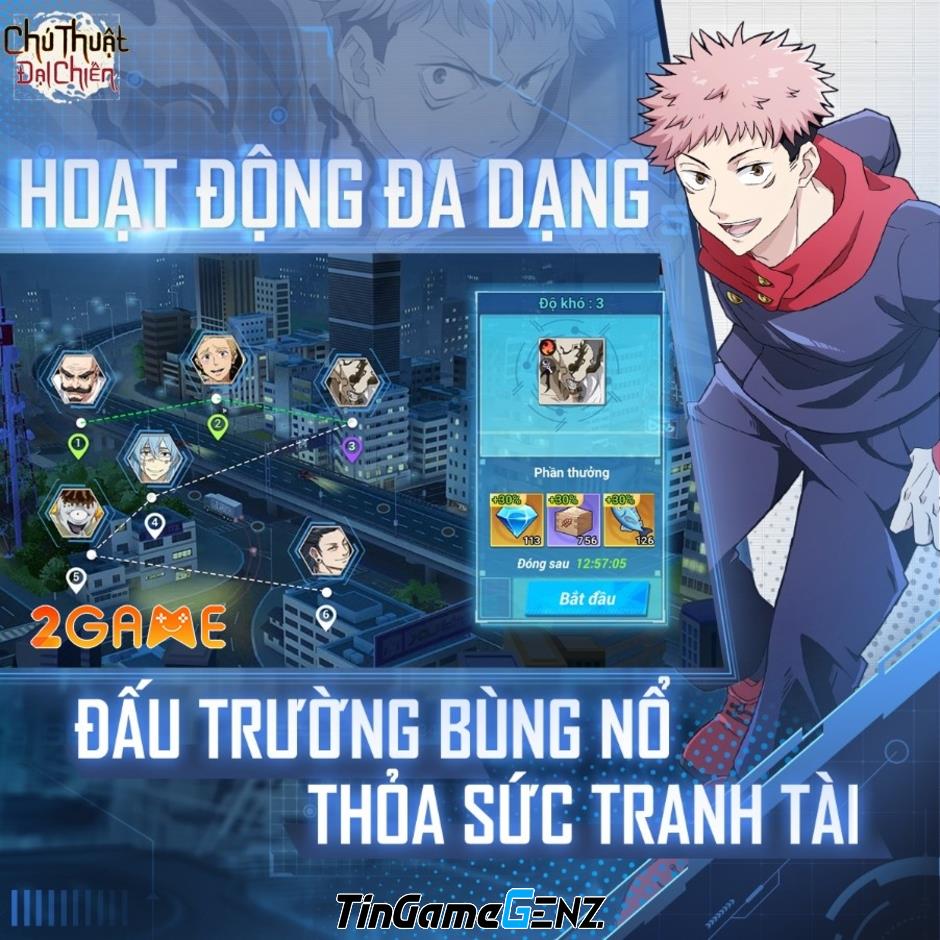 Khám Phá Chú Thuật Đại Chiến: Game Đấu Tướng Đỉnh Cao Dựa Trên Anime Jujutsu Kaisen!