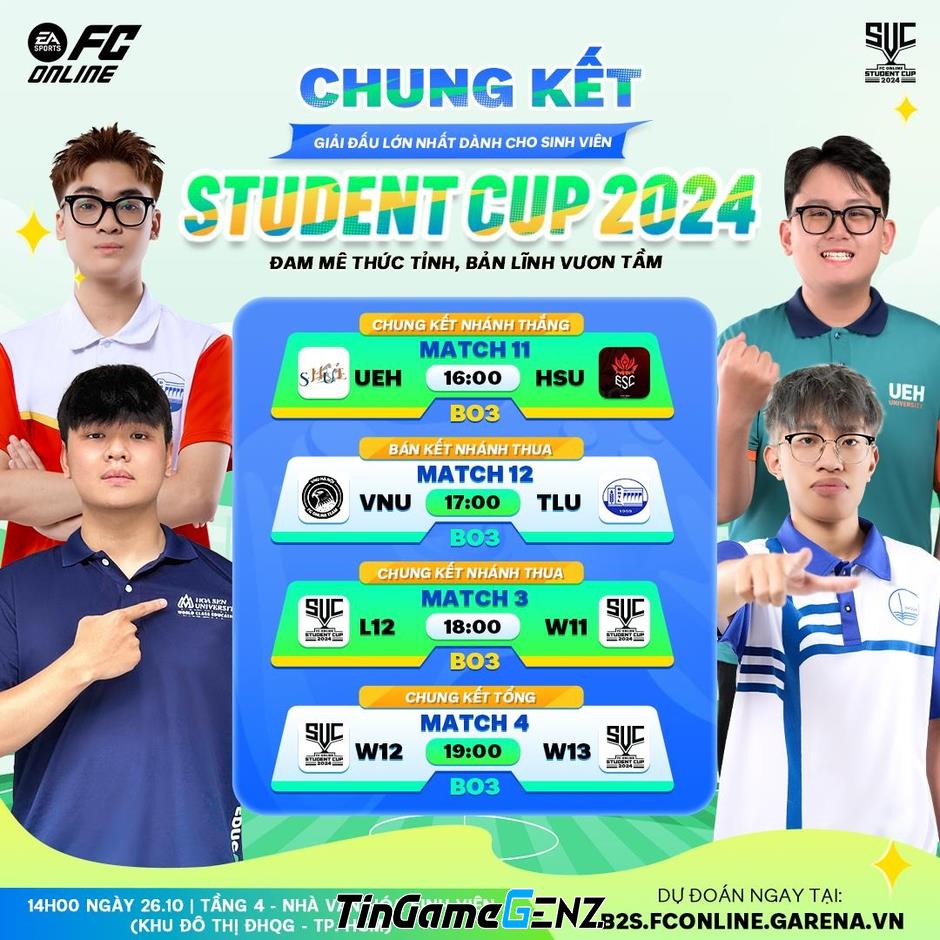 "Khám Phá Chung Kết Student Cup 2024: Đam Mê và Bản Lĩnh Được Thử Thách"