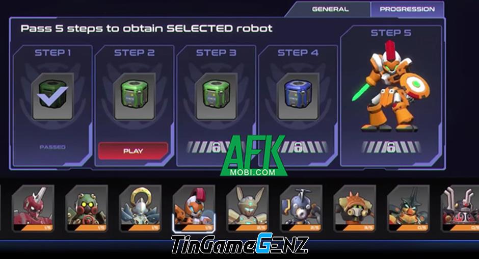 Khám phá công nghệ robot tiên tiến trong game Mybots: Chiến đấu bằng thẻ