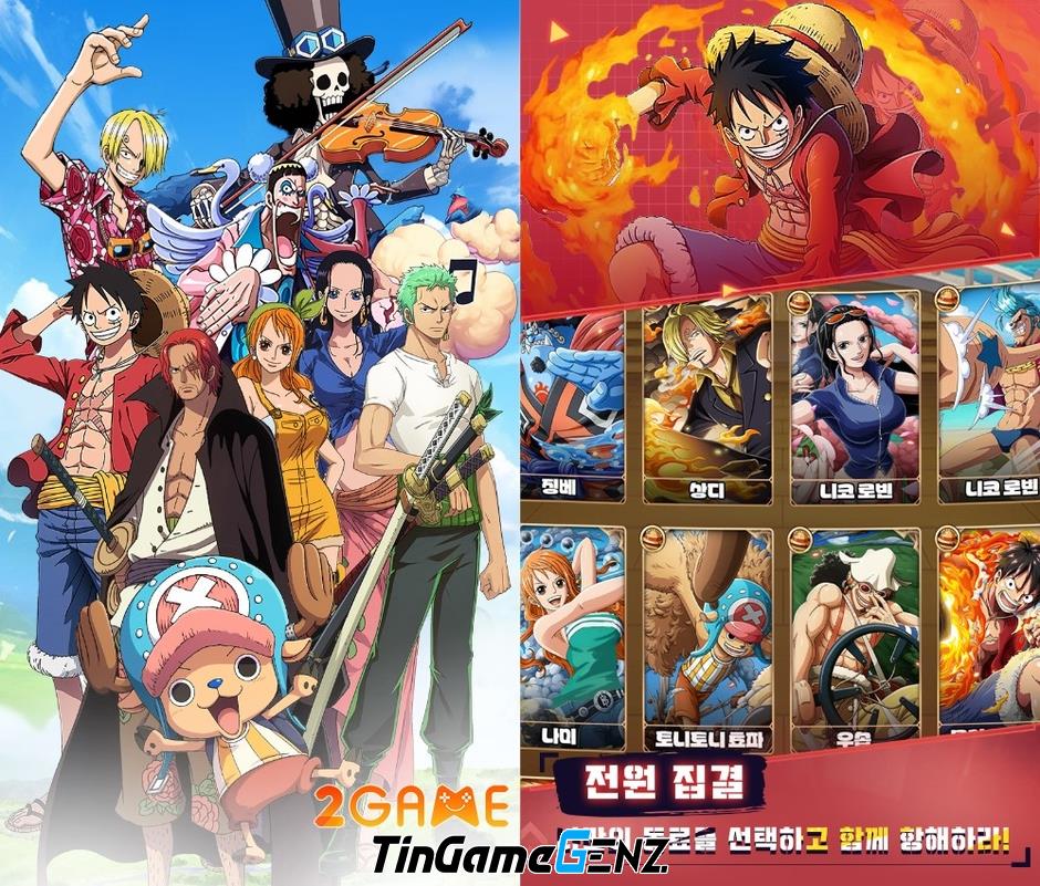 Khám Phá Cry of the Sea: Tựa Game Thẻ Tướng Mới Đầy Kịch Tính Của One Piece!