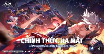 "Khám Phá Crystal of Atlan: Tinh Thể Atlan - Game MMO Magicpunk ĐẦU TIÊN TẠI VIỆT NAM với Sự Xuất Hiện của One-Punch Man!"