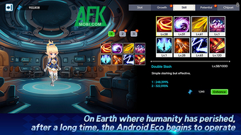 "Khám Phá Cuộc Chiến 100 Năm Của Cô Nàng Android Trong Game Idle Eco"