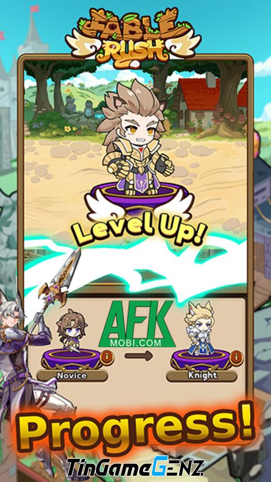 Khám Phá Cuộc Phiêu Lưu Hồi Sinh Vương Quốc Trong FableRush: Game AFK Idle RPG Đầy Kỳ Thú!