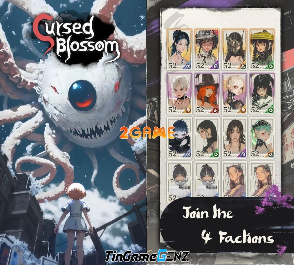 Khám Phá Cursed Blossom: Game Nhập Vai Đầy Hấp Dẫn Về Yokai và Oni Nhật Bản