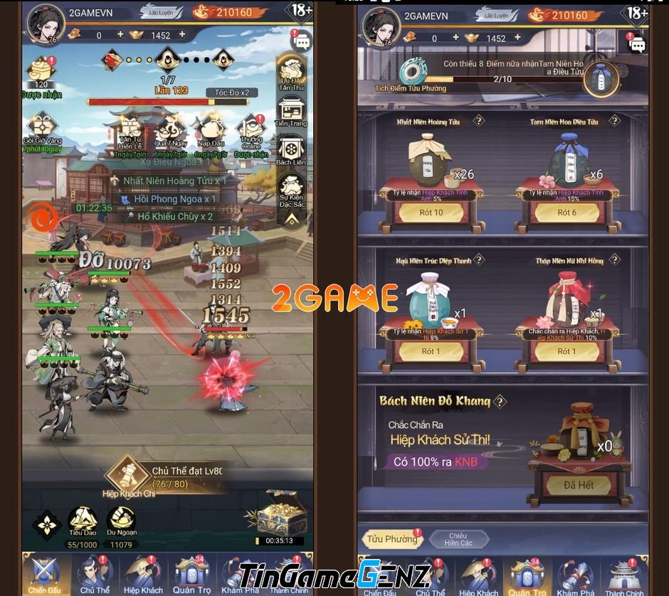 Khám Phá Đại Hiệp Tap Tap: Game Nhàn Rỗi Kiếm Hiệp Kim Dung Đang Làm Mưa Làm Gió!