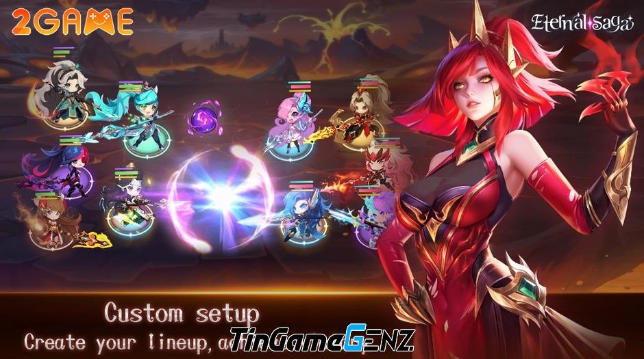 Khám Phá Dàn Nhân Vật Đỉnh Cao Trong Game Eternal Saga: Sang Chảnh Và Đầy Sức Mạnh!