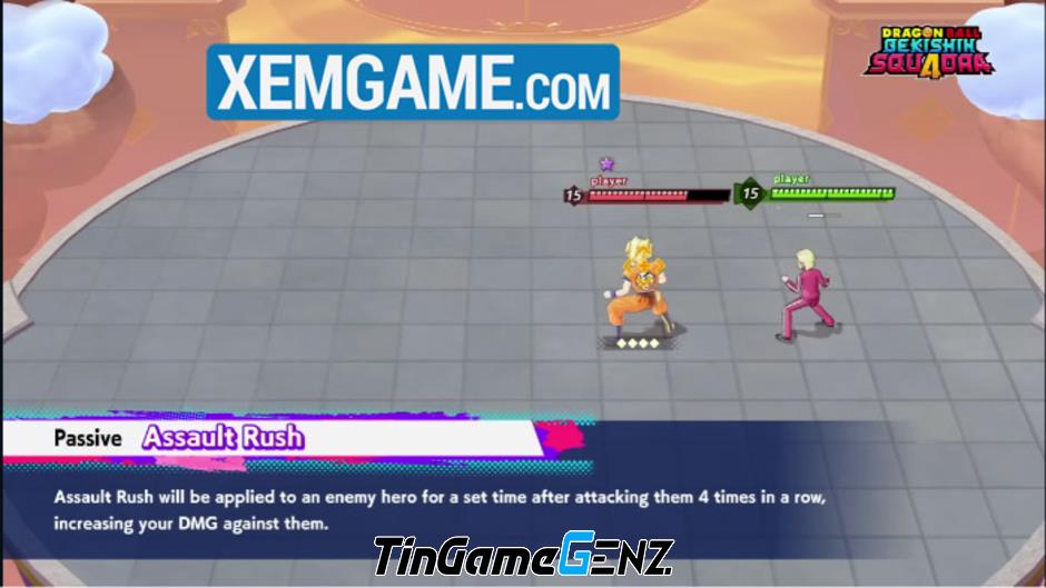 Khám Phá DRAGON BALL GEKISHIN SQUADRA – Game Đối Kháng 4v4 Trên Di Động Đầy Kịch Tính!