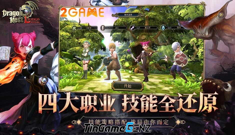 Khám Phá Dragon Nest L: Trải Nghiệm MMORPG Đỉnh Cao Từ IP Huyền Thoại!