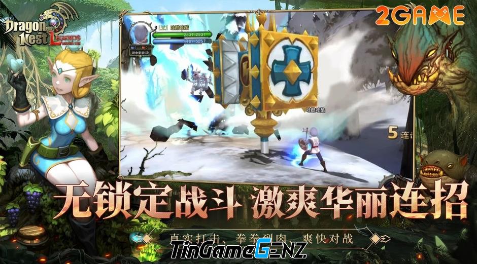 Khám Phá Dragon Nest L: Trải Nghiệm MMORPG Đỉnh Cao Từ IP Huyền Thoại!