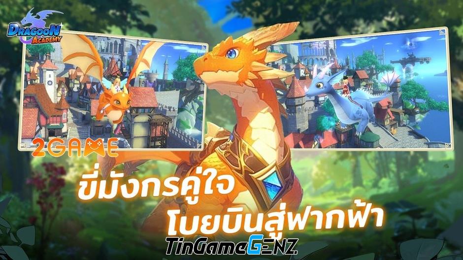 Khám Phá Dragoon Academy: Trải Nghiệm Game Nhập Vai Phiêu Lưu Thế Giới Rồng Huyền Bí!