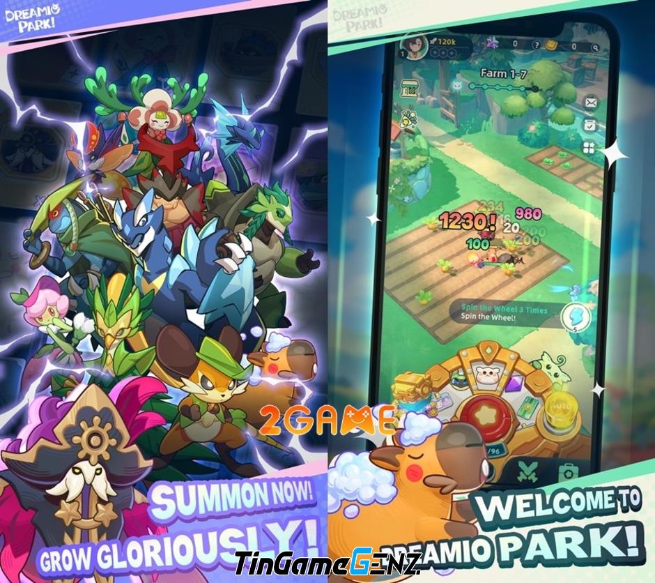Khám Phá Dreamio Park: Cuộc Phiêu Lưu Tươi Tắn và Thú Vị Trong Thế Giới Game Gợi Nhớ Tuổi Thơ Khám Phá Dreamio Park: Cuộc Phiêu Lưu Tươi Tắn và Thú Vị Trong Thế Giới Game Gợi Nhớ Tuổi Thơ