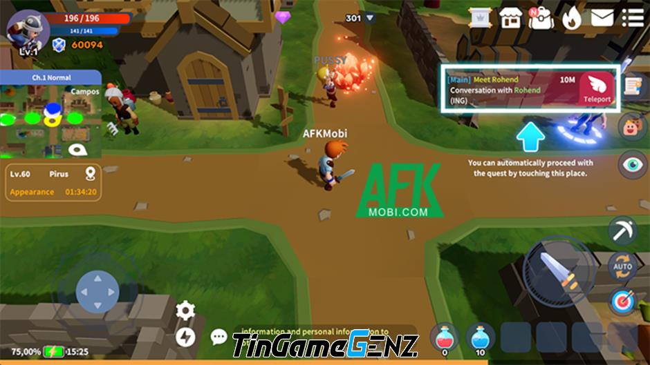 Khám Phá EternalHearts: Game MMORPG Cày Cuốc Với Đồ Họa Hoạt Hình Ngộ Nghĩnh Hấp Dẫn!