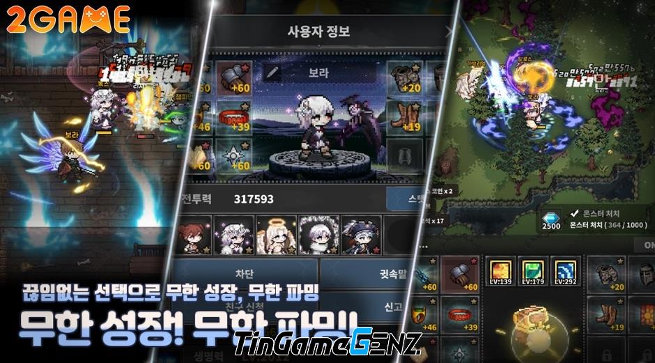 Khám Phá Fantasy Heroes Pixel: Game Idle Đầy Hấp Dẫn Mới Nhất Từ Hãng YoonGiHyun!