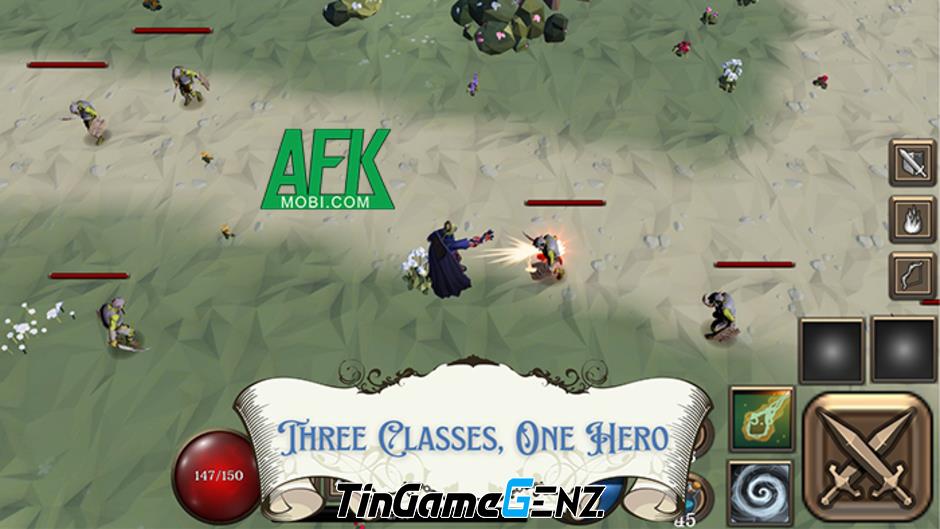 Khám Phá Forg - Game Nhập Vai Cổ Điển Với 3 Class Độc Đáo Trong Một Nhân Vật!