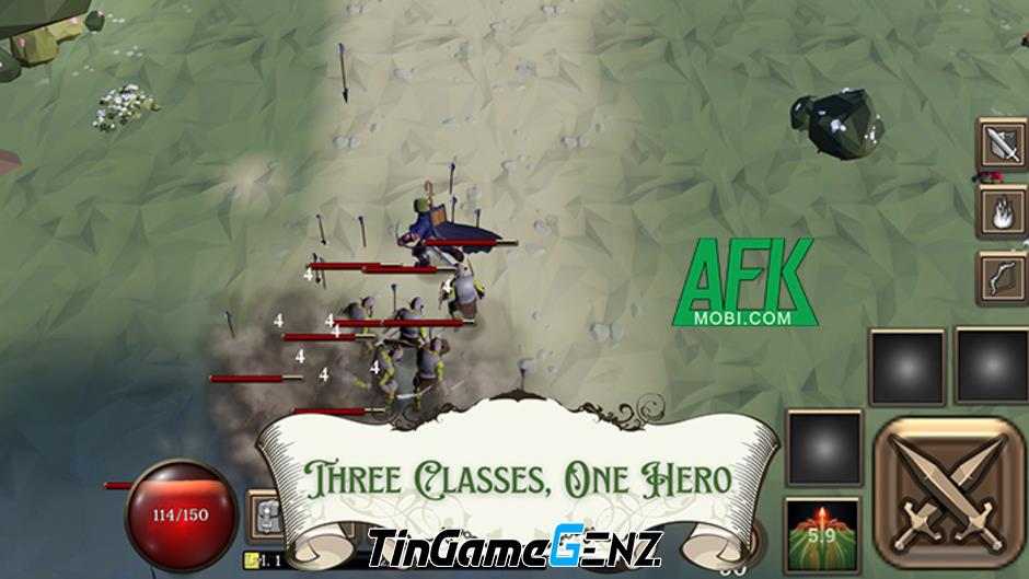 Khám Phá Forg - Game Nhập Vai Cổ Điển Với 3 Class Độc Đáo Trong Một Nhân Vật!