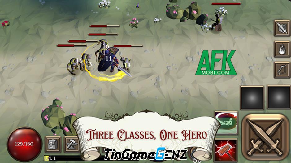 Khám Phá Forg - Game Nhập Vai Cổ Điển Với 3 Class Độc Đáo Trong Một Nhân Vật!