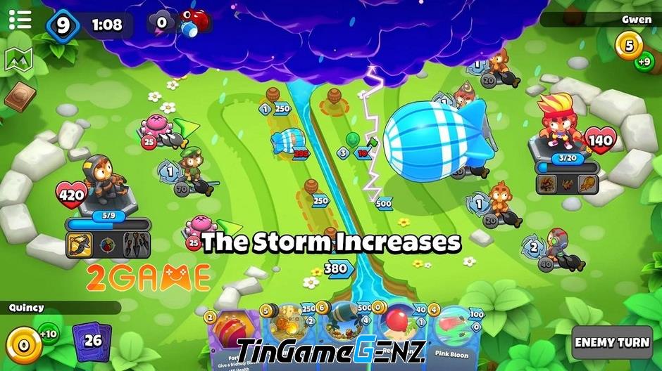 Khám Phá Game Bloons Card Storm: Hành Trình CCG Hấp Dẫn và Thử Thách Mới!