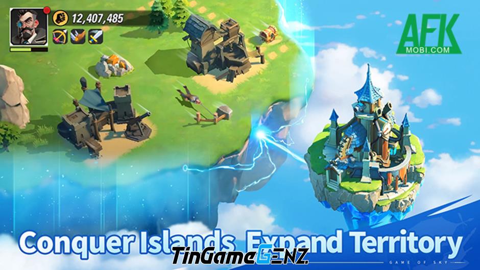 Khám Phá Game of Sky: Trò Chơi Mô Phỏng Chiến Thuật Mới Hấp Dẫn Từ Tập Đoàn IGG