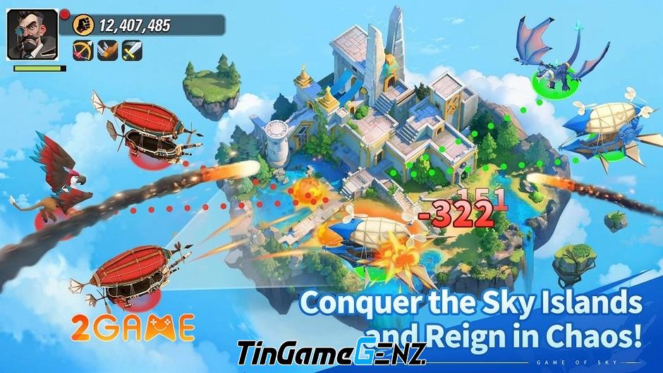 Khám Phá Game of Sky: Tựa Game Chiến Thuật Mới Đưa Đế Chế Xây Dựng Vương Quốc Lên Tầm Cao Mới!