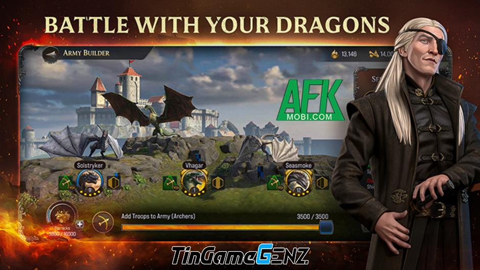 Khám Phá Game of Thrones: Dragonfire - Trải Nghiệm Chiến Thuật 4X Đậm Chất Trò Chơi Vương Quyền!