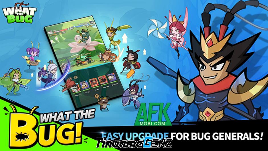 Khám Phá Game What the Bug: Trải Nghiệm Đấu Tướng Đầy Hấp Dẫn Với Chủ Đề Tam Quốc Và Côn Trùng
