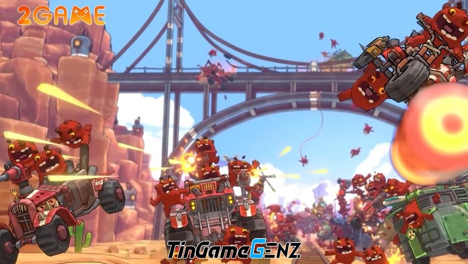 "Khám Phá GAZZLERS: Trải Nghiệm Game Bắn Súng Arcade Vui Nhộn Đậm Chất Cổ Điển"