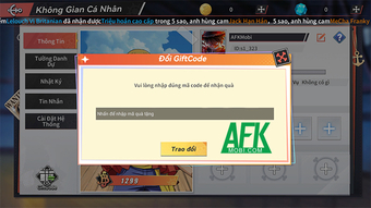 "Khám Phá Gift Code Giá Trị Từ AFKMobi Dành Cho Game Tứ Hoàng Hỏa Quốc"