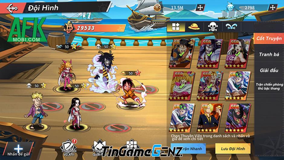 Khám Phá GOMU Đại Chiến: Trải Nghiệm Game One Piece Tầm Trung Có Đáng Để Chơi?