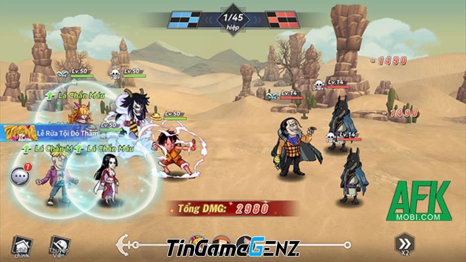 Khám Phá GOMU Đại Chiến: Trải Nghiệm Game One Piece Tầm Trung Có Đáng Để Chơi?