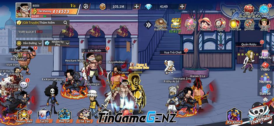 Khám Phá GOMU Đại Chiến: Trải Nghiệm Game One Piece Tầm Trung Có Đáng Để Chơi?