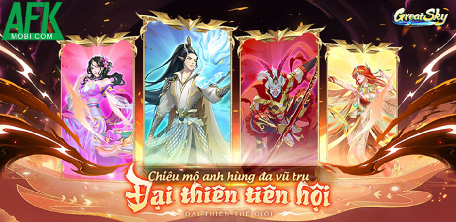 Khám Phá Great Sky: Đại Thiên Thế Giới - Game Đấu Tướng Đầy Hấp Dẫn Với Chủ Đề Đa Vũ Trụ Ra Mắt Tại Việt Nam!