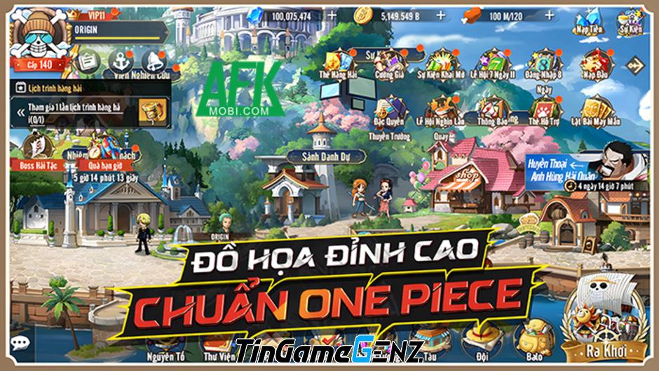 Khám Phá Hải Tặc Origin 2025: Game Chiến Thuật Đấu Tướng One Piece Đầu Tiên Đổ Bộ Vào Việt Nam!