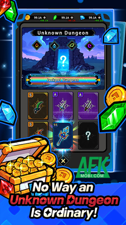 Khám Phá Hành Trình Chiến Đấu Kỳ Thú Trong Hidden Heroes: Fortune Dungeon - Game Nhàn Rỗi Đáng Chơi Nhất!