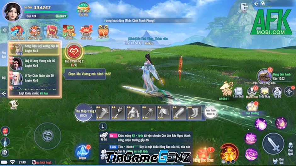 Khám Phá Hành Trình Tu Tiên Hấp Dẫn Trong MMORPG 3D Yêu Hồ 9D Tại Vplay