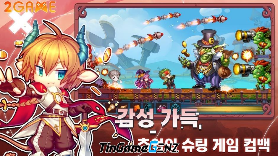 Khám Phá Hồi Ức Tuổi Thơ Qua Game Bắn Súng Tọa Độ Sweet Hero: Fire!