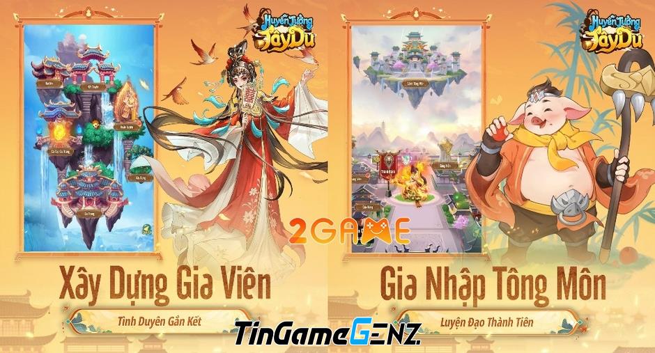 "Khám Phá Huyền Ảo Tây Du: Game Nhập Vai Đầy Sáng Tạo với Hơn 100 Nhân Vật Từ Tây Du Ký"