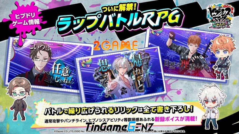 Khám Phá Hypnosis Mic: Dream Rap Battle – Trải Nghiệm Game Mobile Độc Đáo Về Văn Hóa Rap