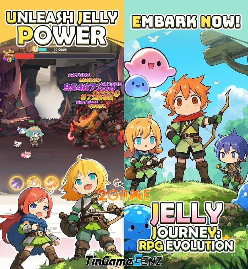 Khám Phá Jelly Journey: RPG Evolution – Cuộc Phiêu Lưu Sáng Tạo Đầy Màu Sắc trong Thế Giới Game RPG! Khám Phá Jelly Journey: RPG Evolution – Cuộc Phiêu Lưu Sáng Tạo Đầy Màu Sắc trong Thế Giới Game RPG!