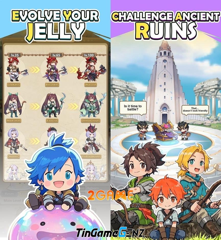 Khám Phá Jelly Journey: RPG Evolution – Cuộc Phiêu Lưu Sáng Tạo Đầy Màu Sắc trong Thế Giới Game RPG! Khám Phá Jelly Journey: RPG Evolution – Cuộc Phiêu Lưu Sáng Tạo Đầy Màu Sắc trong Thế Giới Game RPG!