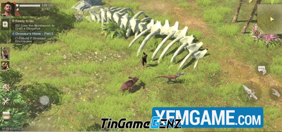 Khám Phá Jurassic Island: Survival – Trải Nghiệm Sinh Tồn Hấp Dẫn Giữa Thế Giới Khủng Long