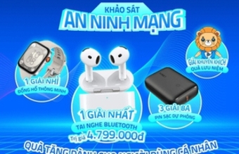 "Khám Phá Khảo Sát An Ninh Mạng 2024: Nhận AirPods 4 và Đóng Góp Ý Kiến Doanh Nghiệp!"