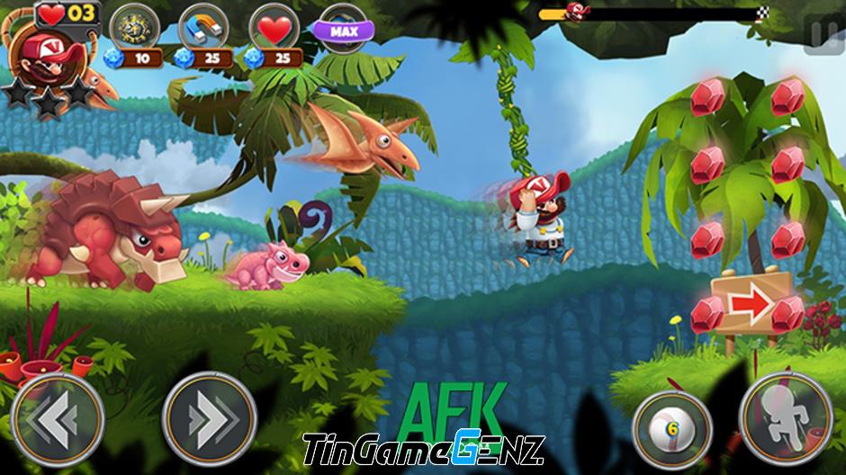 Khám phá khu rừng rậm kì bí với Super Jungle Jump