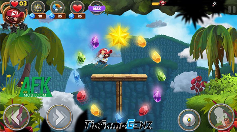 Khám phá khu rừng rậm kì bí với Super Jungle Jump