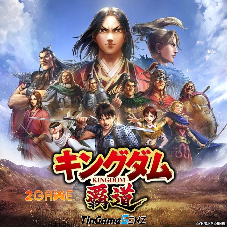 Khám Phá Kingdom: Hadou – Trò Chơi Chiến Thuật Đỉnh Cao Từ Bandai Namco