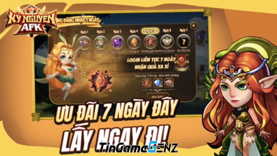 Khám phá Kỷ Nguyên AFK và nhận Giftcode cùng những ưu đãi hấp dẫn